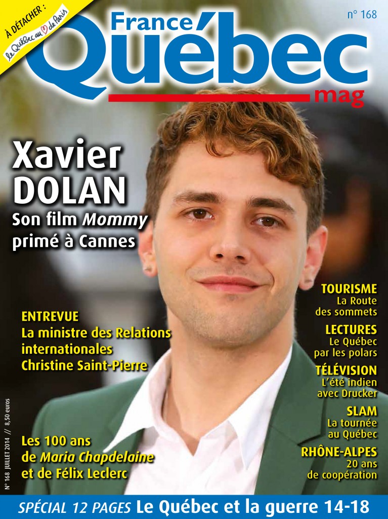 Couverture du France-Québec Mag 168 de l'Association France-Québec